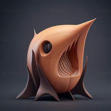 3D model Berryteuthis (STL)